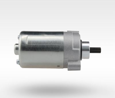 Motorcycle starting motor